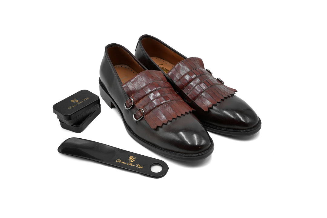 SAVILE FRINGE - BROWN
