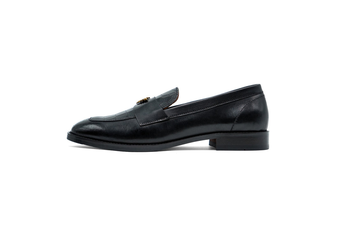 BEE CROC STITCH  BLACK