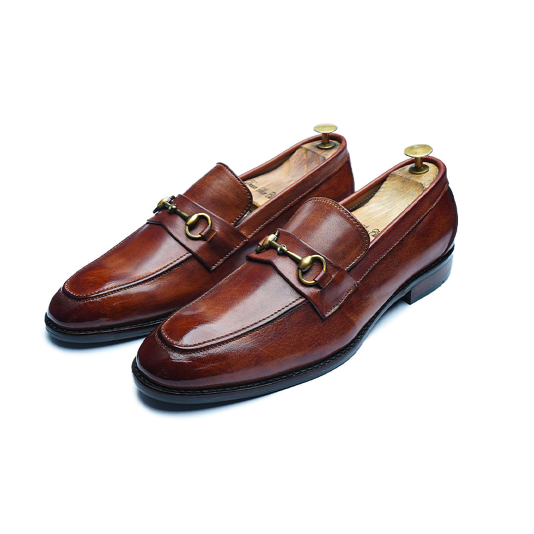 PENNY HORSEBIT- COGNAC