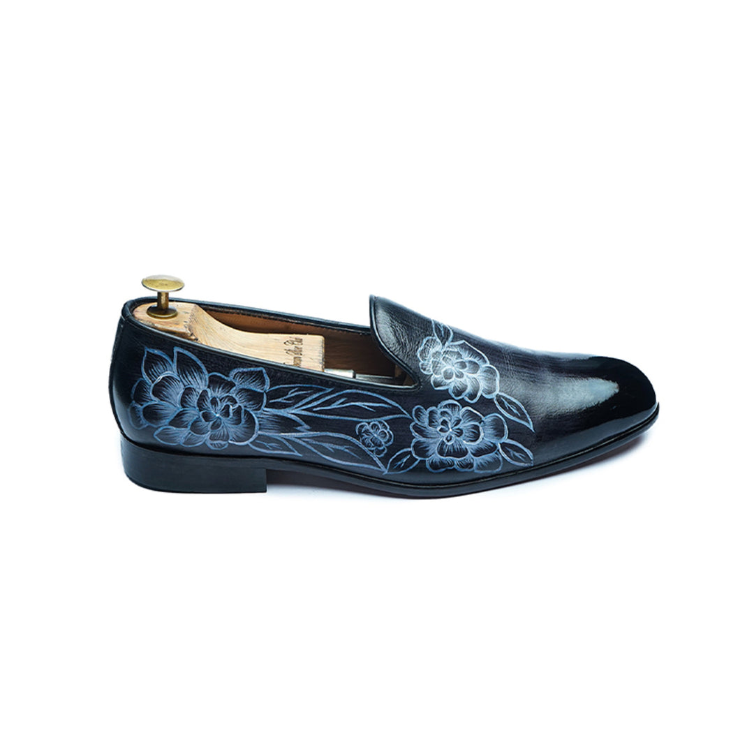 FLORAL VILALTA - GREY