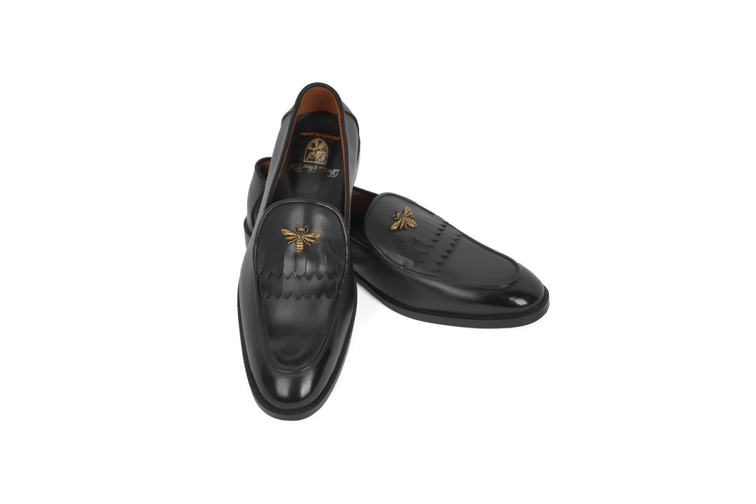 The Vescari Loafer - BLACK