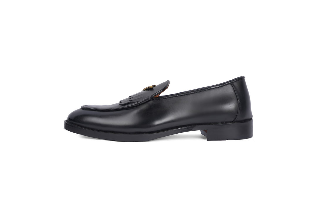 The Vescari Loafer - BLACK