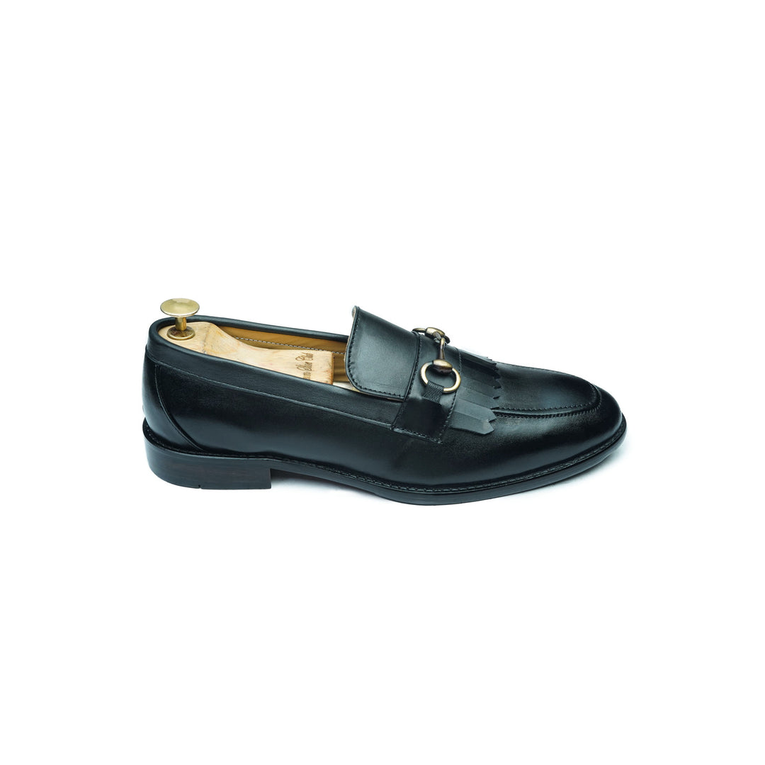 FRINGE PENNY HORSEBIT - BLACK
