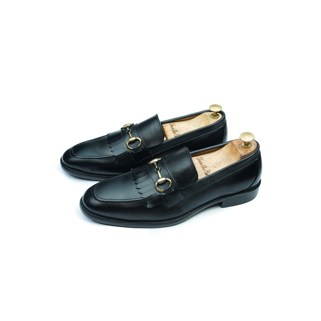 FRINGE PENNY HORSEBIT - BLACK