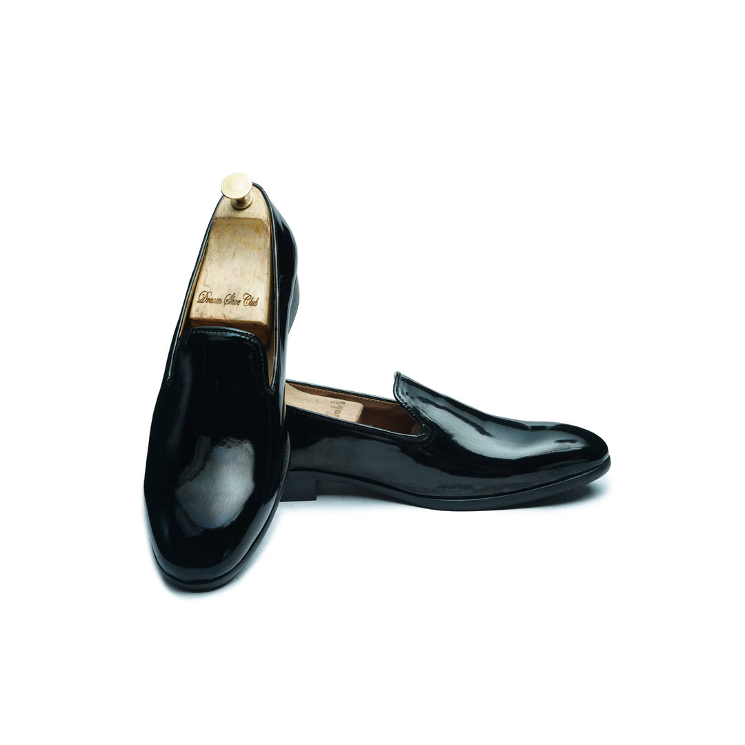 PATENT SLIPON - BLACK
