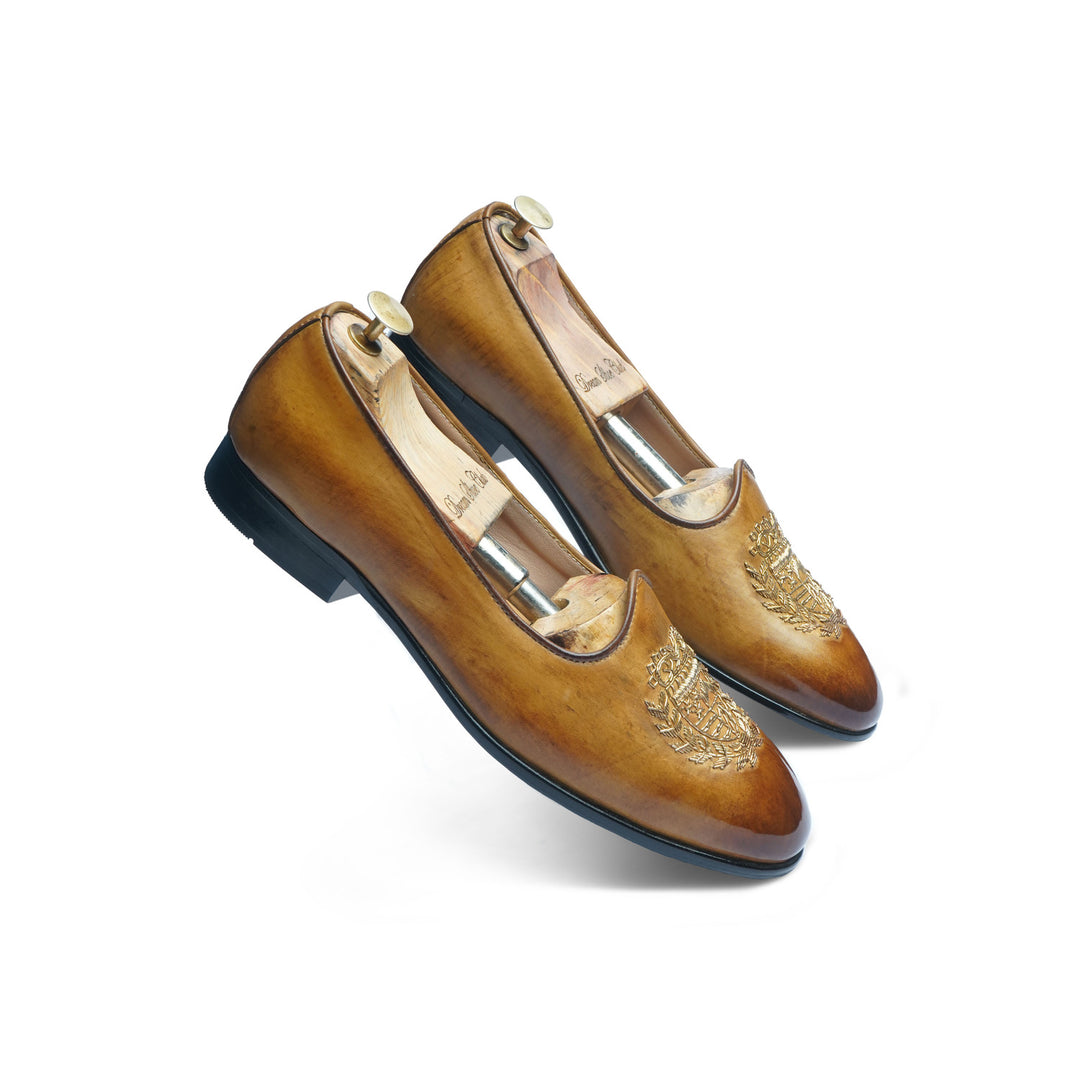 ROYAL EMBLEM MOJRI TAN PATINA