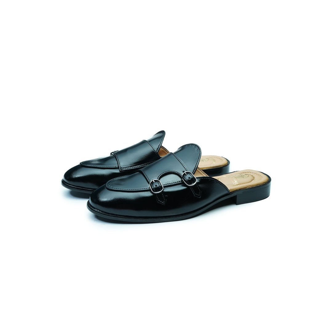 BATWING MULE - BLACK