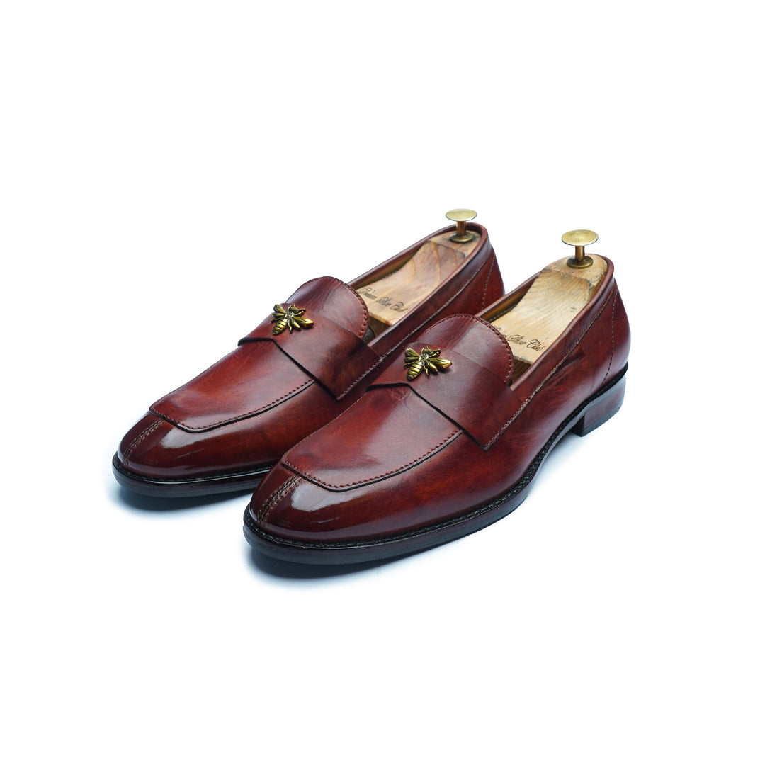 BEE PENNY LOAFER - COGNAC