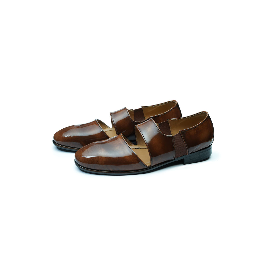 ECCENTRIC SANDALS - TAN BROWN