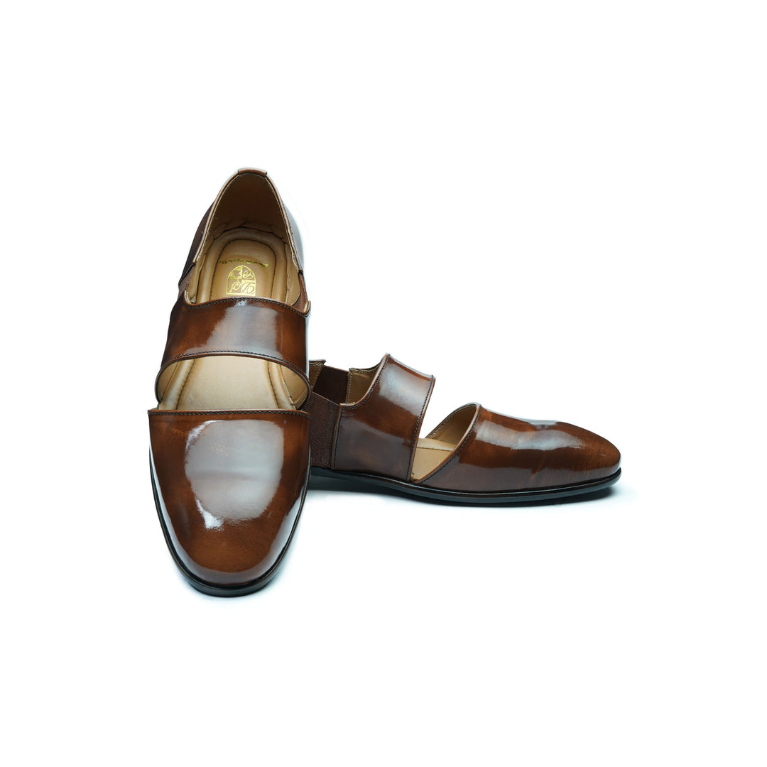 ECCENTRIC SANDALS - TAN BROWN