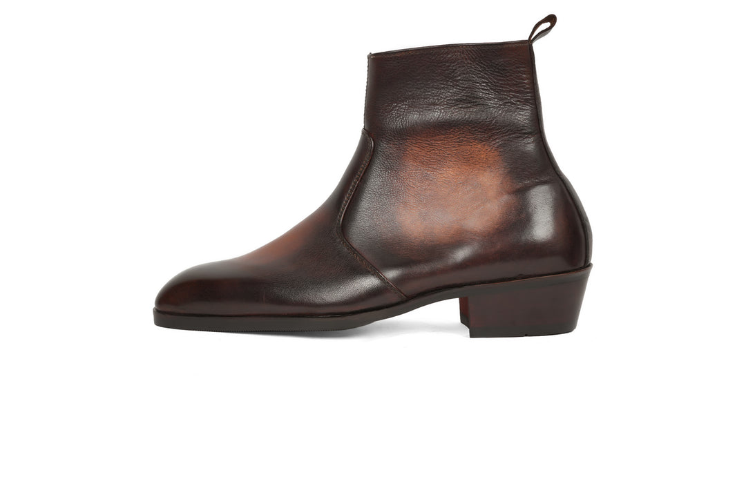THE VICEROY BOOT - ANTIQUE BROWN