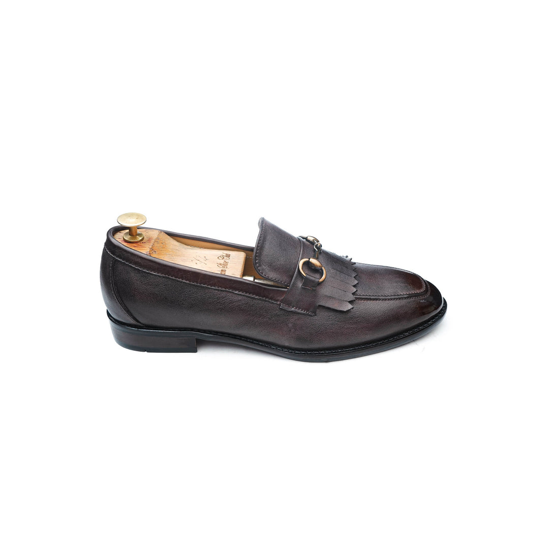 FRINGE PENNY HORSEBIT - BROWN