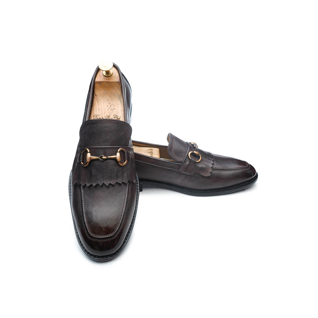 FRINGE PENNY HORSEBIT - BROWN