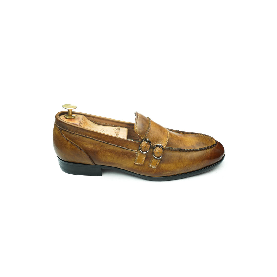 BUNAI MONK LOAFER - TAN