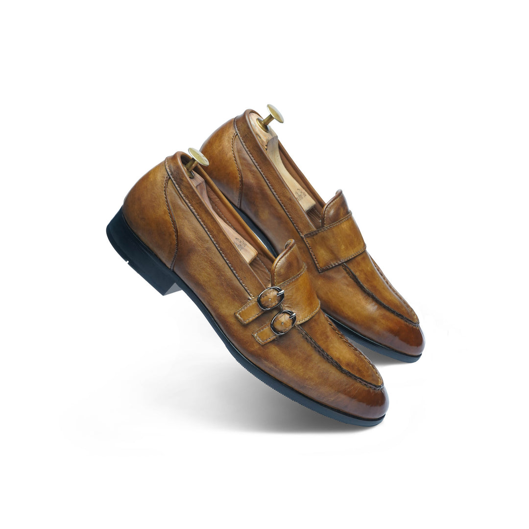 BUNAI MONK LOAFER - TAN