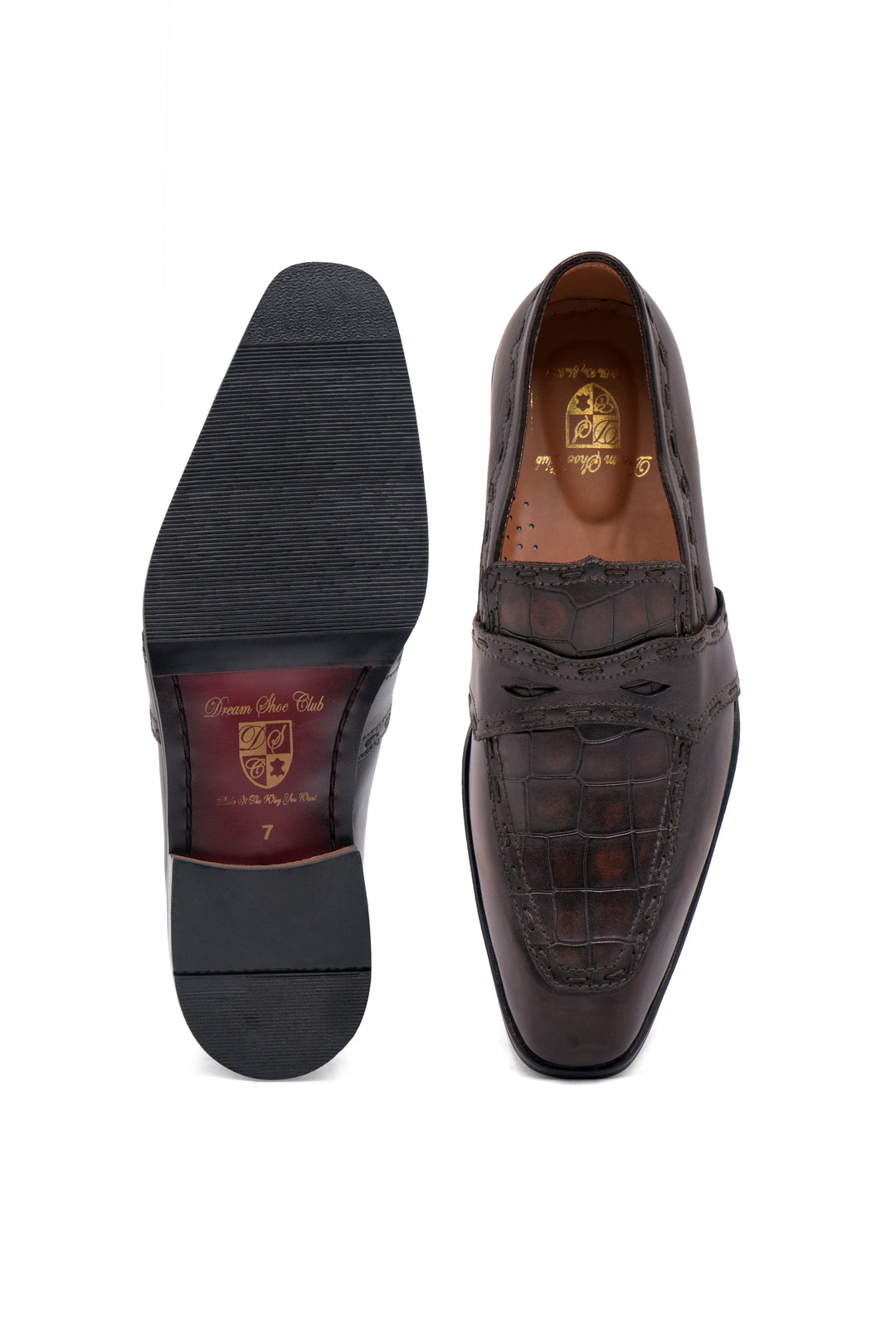 BERLIN CROCO - BROWN