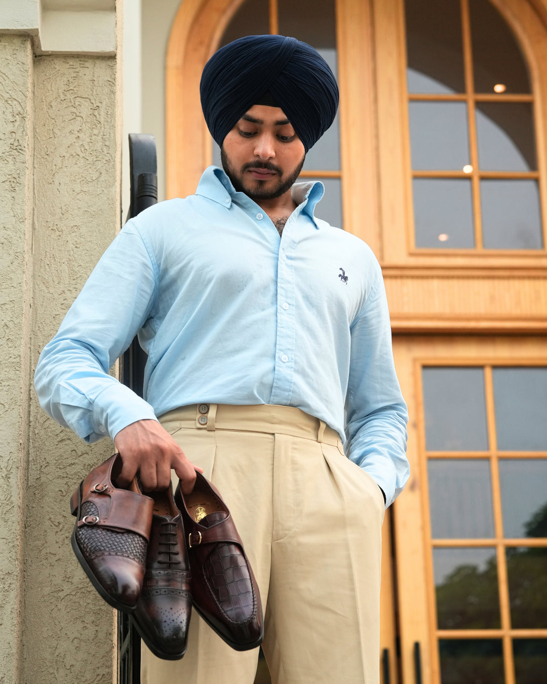THE MONARCH OXFORD - BROWN + TAN