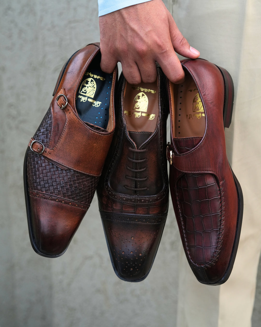 THE MONARCH - COGNAC + BROWN